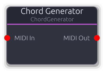 Chord Generator node preview