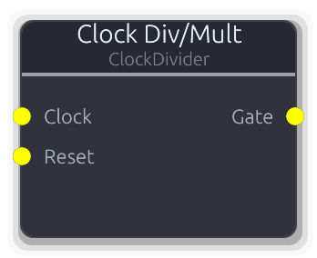 Clock Div/Mult node preview