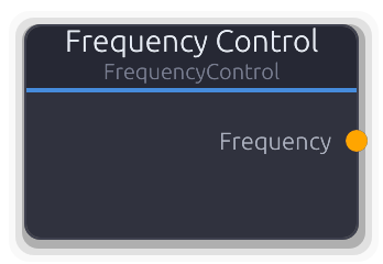 Frequency Control node preview