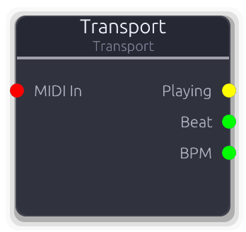Transport node preview